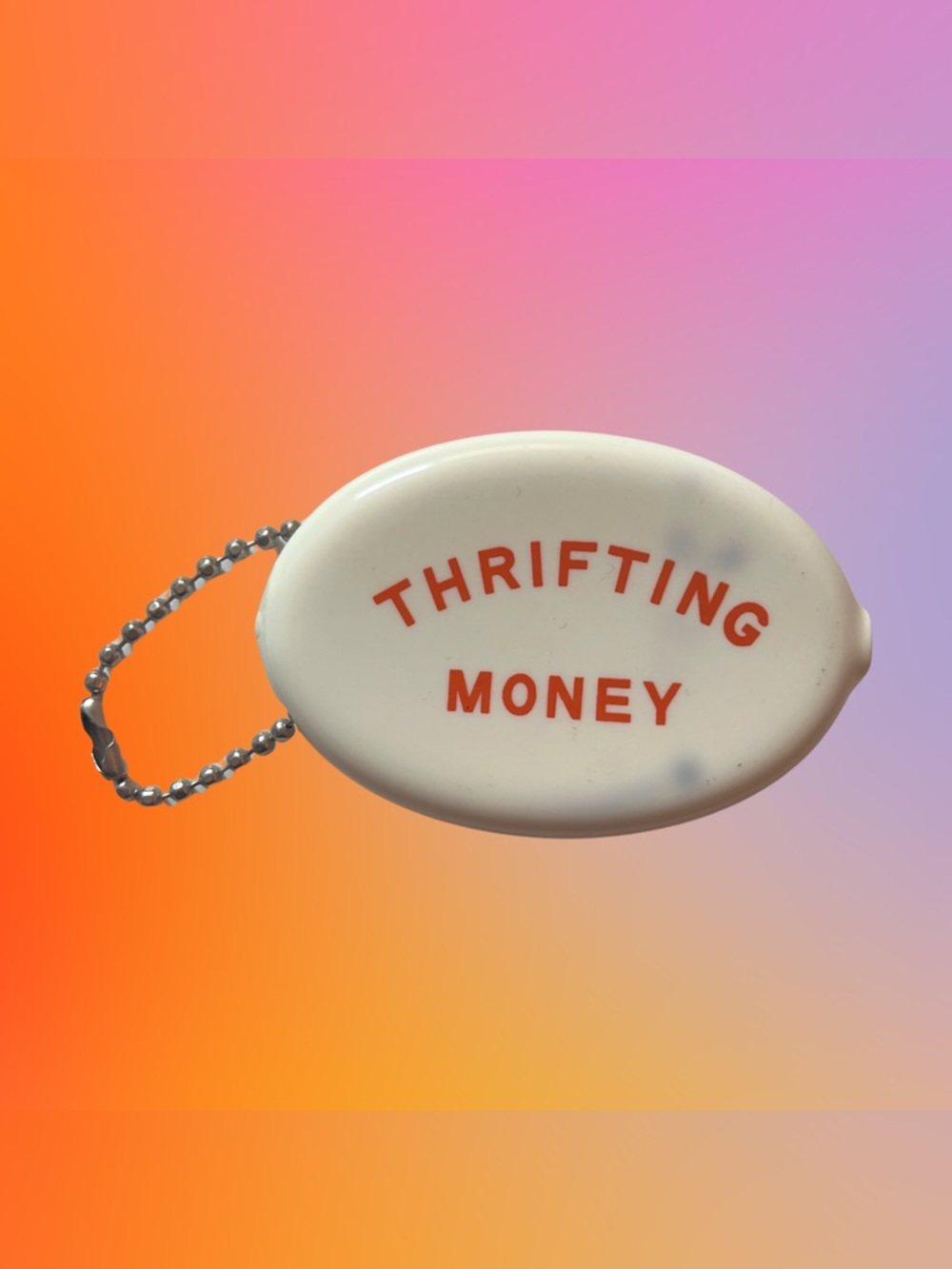 THRIFTING MONEY 💰 Vintage inspired coin purse keychain.